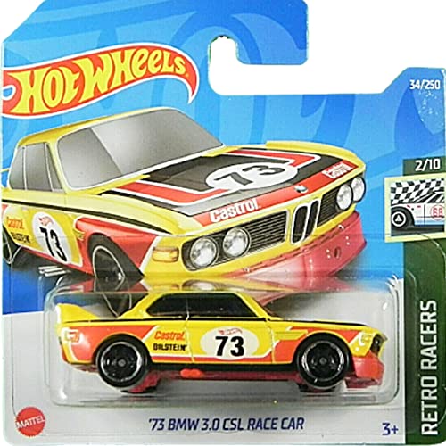 Hot Wheels '73 BMW 3.0 CSL Race Car Retro Racers 2/10 (34/250) 2022 Short Card von Friki Monkey