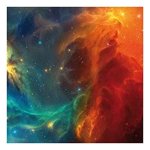 Nebula Spielmatte 3x3ft (91,5x91,5cm) for Miniature Games Space PlayMat … von Frikigames