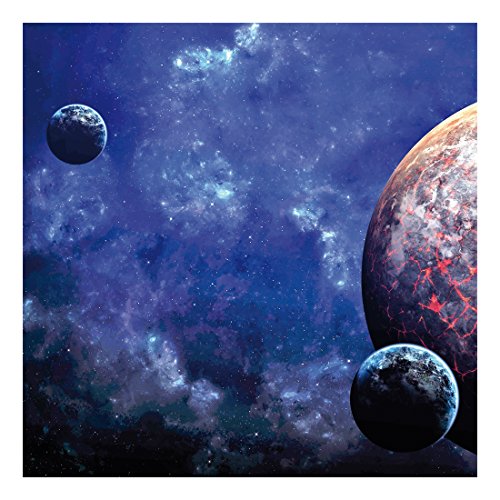 Planetes Spielmatte 3x3ft (91,5x91,5cm) for Miniature Games Space PlayMat von Buosha