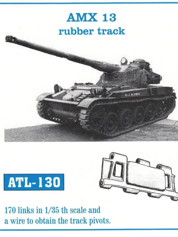 AMX 13 rubber track von Friulmodel