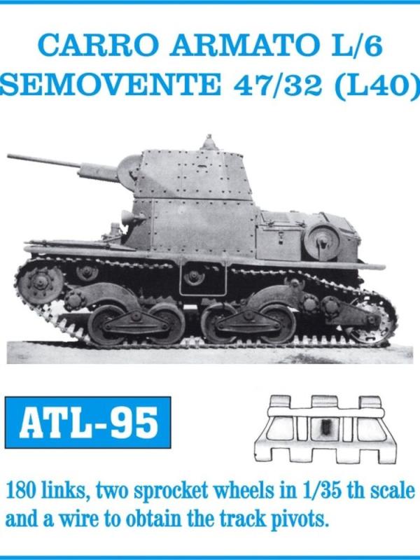 CARRO ARMATO L/6 SEMOVENTE 47/32 L40 von Friulmodel