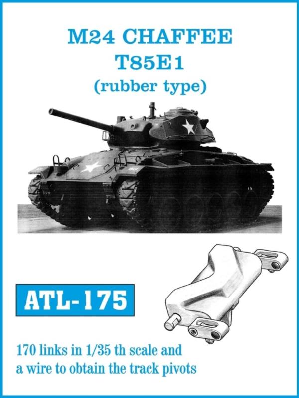 M24 CHAFFEE T85E1 (rubber type) von Friulmodel