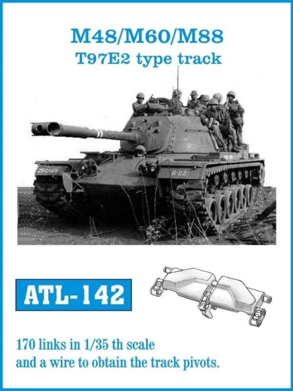 M48/M60/M88 T97E2 type track von Friulmodel