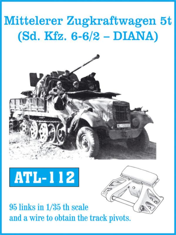 Mitt. Zugkraftwagen 5t (Sd.Kfz.6-6/2-D.) von Friulmodel