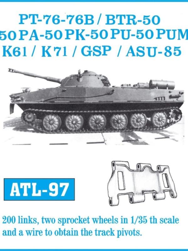 PT-76/GSZP-55 BTR-50/BTR-50PU von Friulmodel