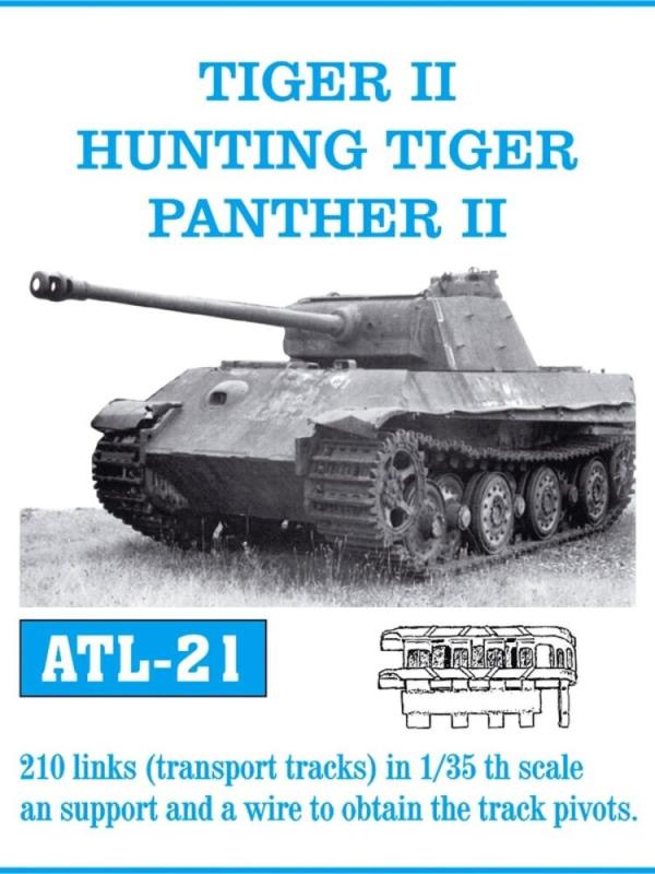 Tiger II Transportkette / Panther II von Friulmodel