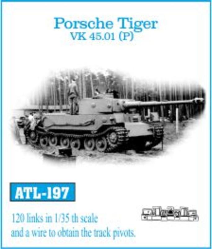 Tracks for Porsche Tiger von Friulmodel