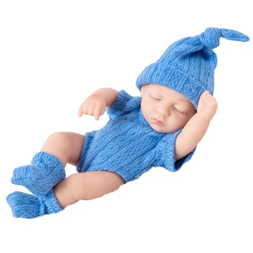 Frotox 18 cm Realistische Schlafpuppe Stofftier Mit Schönem Gesicht Lebensecht Pädagogisches Reborns Boutique Collection Kinderparty Geschenk von Frotox