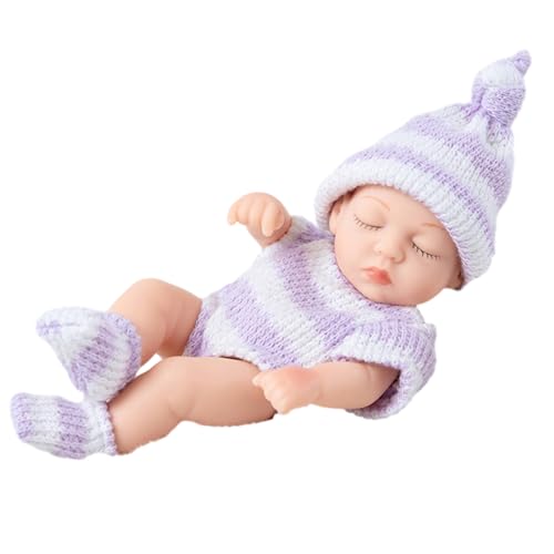 Frotox 18 cm Realistische Schlafpuppe Stofftier Mit Schönem Gesicht Lebensecht Pädagogisches Reborns Boutique Collection Kinderparty Geschenk von Frotox