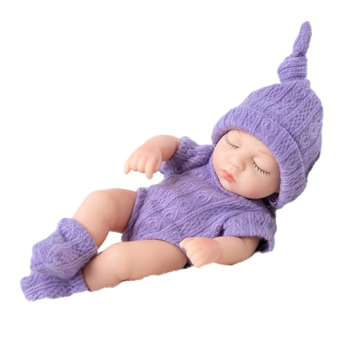 Frotox 18 cm Realistische Schlafpuppe Stofftier Mit Schönem Gesicht Lebensecht Pädagogisches Reborns Boutique Collection Kinderparty Geschenk von Frotox