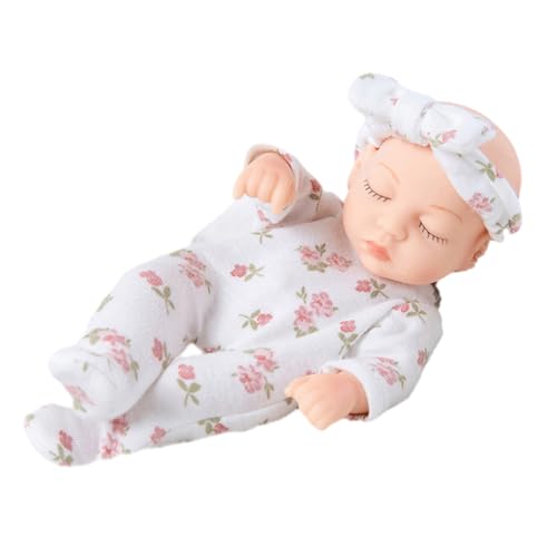 Frotox 18 cm Realistische Schlafpuppe Stofftier Mit Schönem Gesicht Lebensecht Pädagogisches Reborns Boutique Collection Kinderparty Geschenk von Frotox