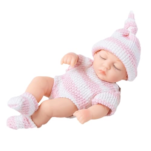 Frotox 18 cm Realistische Schlafpuppe Stofftier Mit Schönem Gesicht Lebensecht Pädagogisches Reborns Boutique Collection Kinderparty Geschenk von Frotox