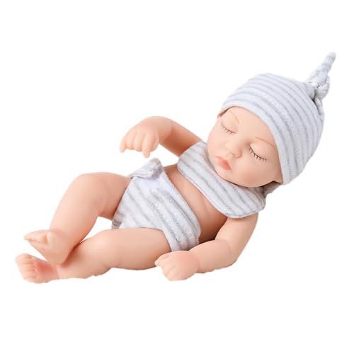 Frotox 18 cm Realistische Schlafpuppe Stofftier Mit Schönem Gesicht Lebensecht Pädagogisches Reborns Boutique Collection Kinderparty Geschenk von Frotox