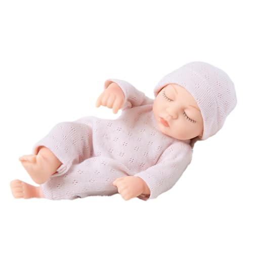 Frotox 18 cm Realistische Schlafpuppe Stofftier Mit Schönem Gesicht Lebensecht Pädagogisches Reborns Boutique Collection Kinderparty Geschenk von Frotox