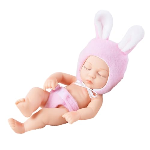 Frotox 18 cm Realistische Schlafpuppe Stofftier Mit Schönem Gesicht Lebensecht Pädagogisches Reborns Boutique Collection Kinderparty Geschenk von Frotox