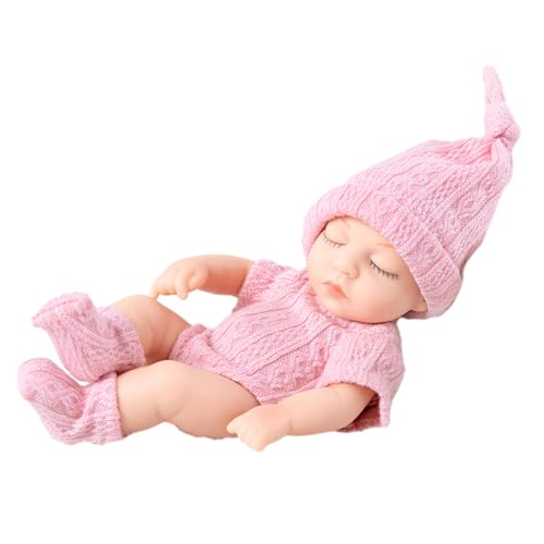 Frotox 18 cm Realistische Schlafpuppe Stofftier Mit Schönem Gesicht Lebensecht Pädagogisches Reborns Boutique Collection Kinderparty Geschenk von Frotox