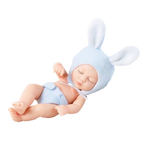 Frotox 18 cm Realistische Schlafpuppe Stofftier Mit Schönem Gesicht Lebensecht Pädagogisches Reborns Boutique Collection Kinderparty Geschenk von Frotox