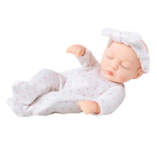 Frotox 18 cm Realistische Schlafpuppe Stofftier Mit Schönem Gesicht Lebensecht Pädagogisches Reborns Boutique Collection Kinderparty Geschenk von Frotox