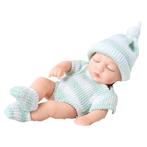 Frotox 18 cm Realistische Schlafpuppe Stofftier Mit Schönem Gesicht Lebensecht Pädagogisches Reborns Boutique Collection Kinderparty Geschenk von Frotox