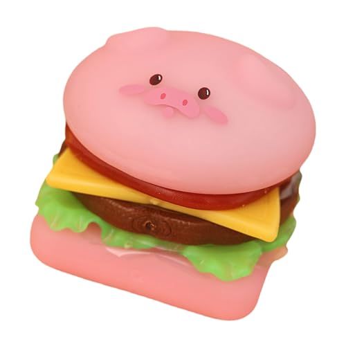 Frotox Cartoon Hamburger Squeeze Spielzeug Weiche Langsam Steigende Stress Relief Stapeln Playfood Spielzeug Für Kinder Und Erwachsene von Frotox