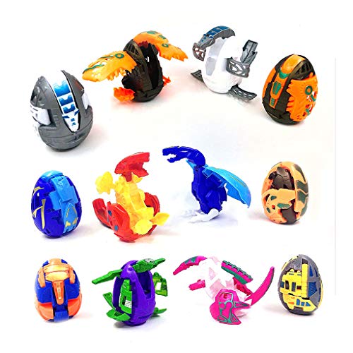 Frotox Dinosaurier Eier Verformung Roboter Spielzeug Automatische Transformation Verdrehen Jungen Baby Kinder Lernspielzeug Geschenk von Frotox