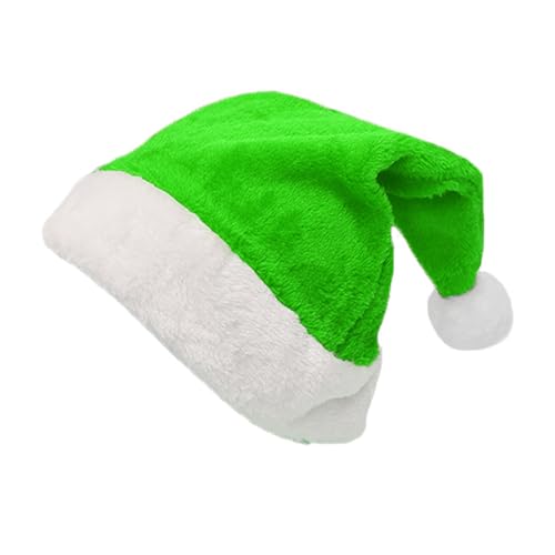 Frotox Weihnachtsdekoration Plüsch Weihnachtsmütze Party Dress Up Neujahr Bühnen Requisiten Bobble Weihnachten Familientreffen Kopfbedeckung von Frotox