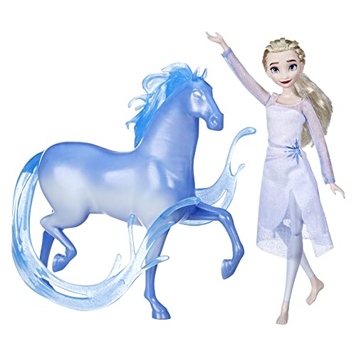 Disney Die Eiskönigin 2 ELSA Puppe und Nokk Figur, Spielzeug für Kinder ab 3 Jahren von Disney Frozen