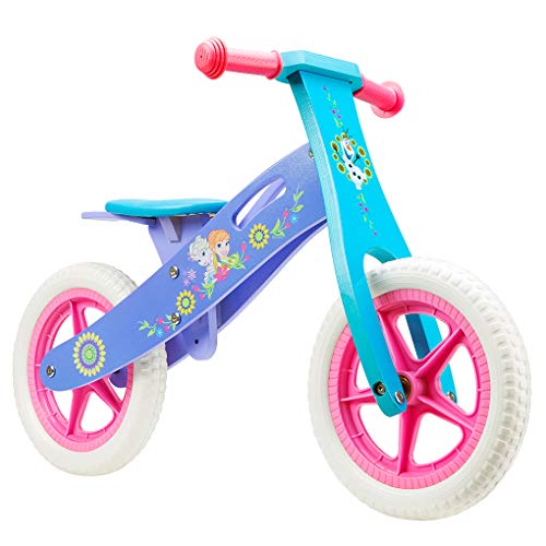 Disney Kinder hölzern balance bike ROZEN 12" Sports, Mehrfarbig, M von Disney