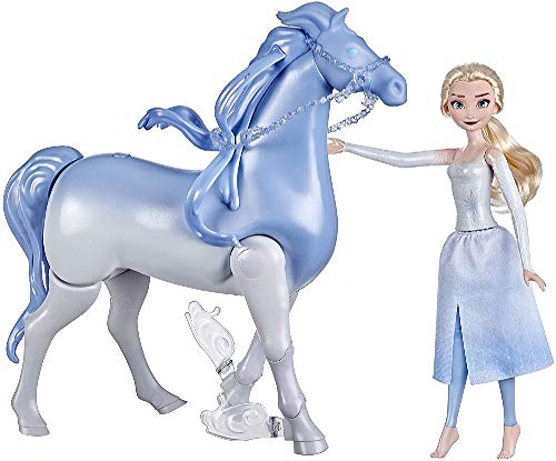 Hasbro Die Eiskönigin 2 Wasserzauber und Landspaß ELSA & Nokk, Spielzeug für Kinder, Puppen inspiriert von Die Eiskönigin 2 von Disney Frozen