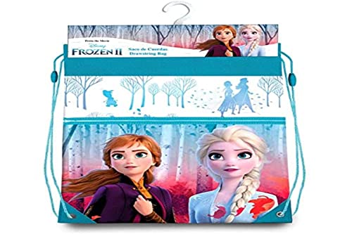 Kids -WD20756 Frozen GymBag Premium Rucksack, mehrfarbig (WD20756) von Frozen