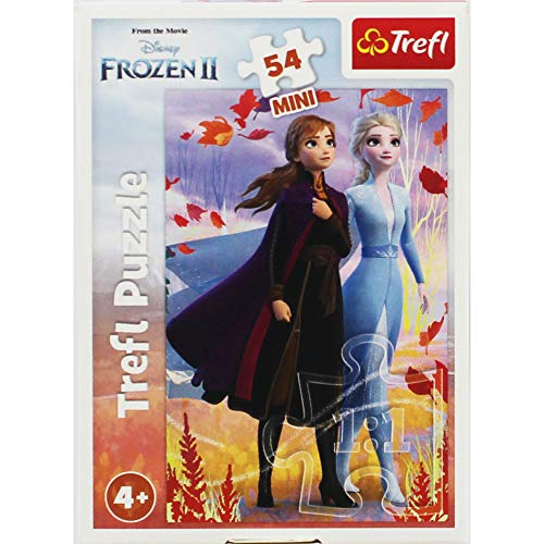 Trefl 54 EL. Mini W Ĺwiecie Anny i Elsy 2 [Puzzle] von Disney Frozen