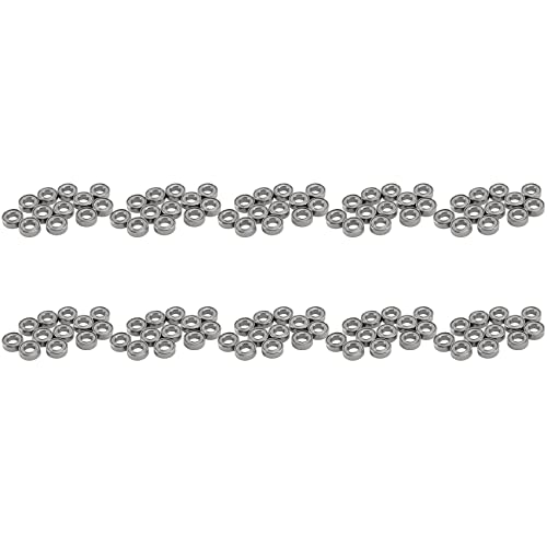 Frsoinor 120 Stück Stahl Lagerung 3X6X2mm für C14 C24 C34 C44 MN D90 MN-90 MN99S RC Auto Teile Upgrade Zubehör von Frsoinor