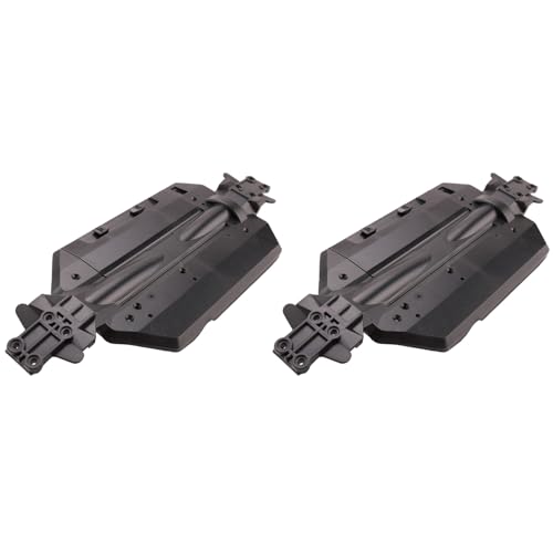 Frsoinor 2X RC Auto Chassis und Batterieabdeckung für 104009 12402-A 12401 12402 12403 12404 12409 RC Auto Teile Upgrade Teile von Frsoinor