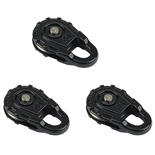 Frsoinor 3X Rc Auto Metall Winde Abschleppen Seil Snatch Block Für 1:10 Rc Crawler Axial Scx10 90046 Trx4 D90 von Frsoinor