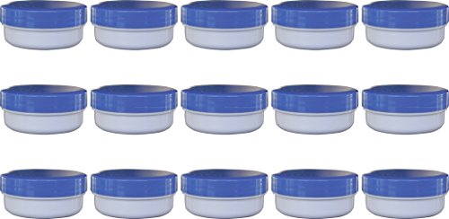 Frühes Forschen 15 Salbendosen flach, 12ml Inhalt mit blauem Deckel Frühes Forschen 15 Salbendosen flach, 12ml Inhalt mit blauem Deckel von Frühes Forschen