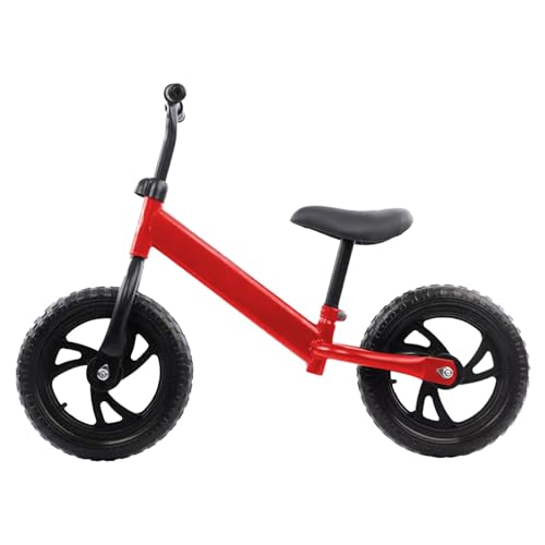 Balance Bike, Toddler Balance Bike, Kids Balance Bike, Adjustable Balance Bike, Push Bike, Lightweight Balance Bike, Balance Bike with Footrest, First Bike for,No Pedal Bike, von Fruusv