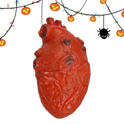 Bloody Heart Prop, Realistic Heart Decoration, Halloween Bloody Heart, Horror Heart Prop, Lifelike Bloody Heart, Scary Heart Decoration, Bloody Heart for Halloween von Fruusv