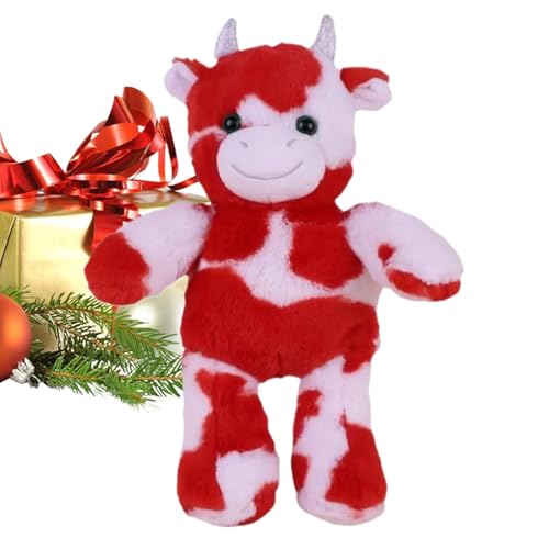 Cow Shape Soft Stuffed Animal Plush, Exquisite Plush Cow Pillow, Adorable Plush Figure for Kids and Adults | Gift for Family, Friends, Colleagues, Men, Women, and Children von Fruusv