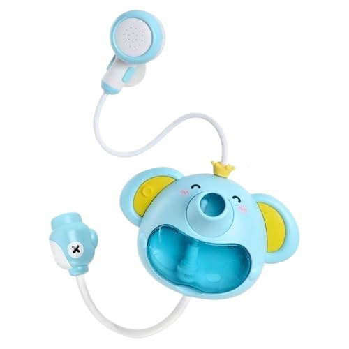 Elephant Shower Bath Toy, Elephant Water Pump with Trunk Spout Rinser, Bathtub Sprayer Bubble Maker, Fun Baby Bath Time Toy for Travel and Home, Interactive Water Play Toy with Soft Spray von Fruusv