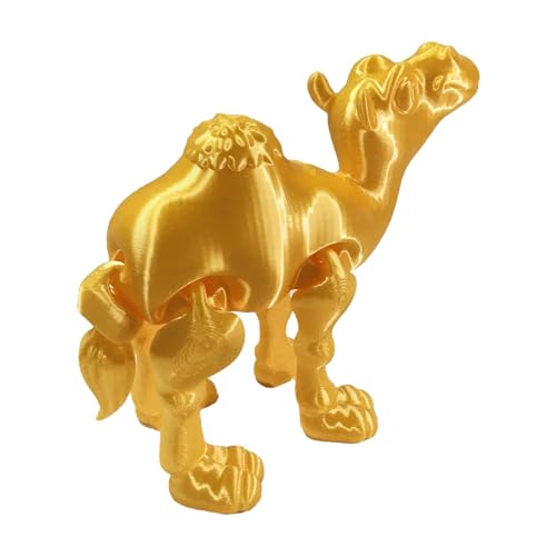 Fruusv Dekorative Tierfiguren,Tiere Actionfigur,3D-gedruckte Wüstentiere-Actionfigur | Aktive Gelenktiere für Kinder, Modell für interessante Lernspielzeuge von Fruusv