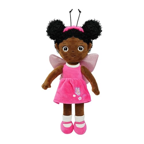 Fruusv Fairy Doll for Girls | Sofa Fairy Doll, Plush Dolls Vivid Fairy Figure Stuffed, Huggable Throw Pillow Children's Playmates, Pretend Play Doll for Desk, Sofa, Bed Use von Fruusv