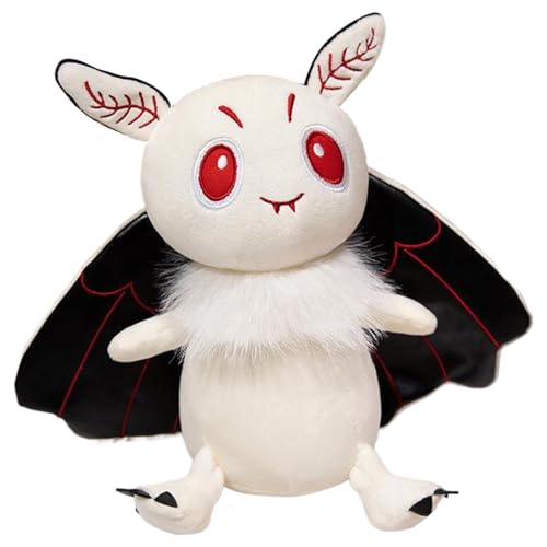 Fruusv Goth Moth Plushies, Gothic Moth Stuffed Toy, Dark Moth Plush Toy, Alternative Moth Plushie, Goth Moth Stuffed Animal, Goth Inspired Plushies, Moth Plush Toy Gothic von Fruusv