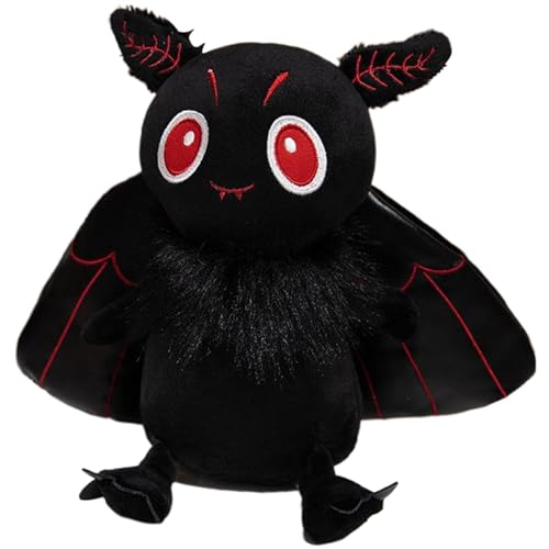 Fruusv Goth Moth Plushies, Gothic Moth Stuffed Toy, Dark Moth Plush Toy, Alternative Moth Plushie, Goth Moth Stuffed Animal, Goth Inspired Plushies, Moth Plush Toy Gothic von Fruusv