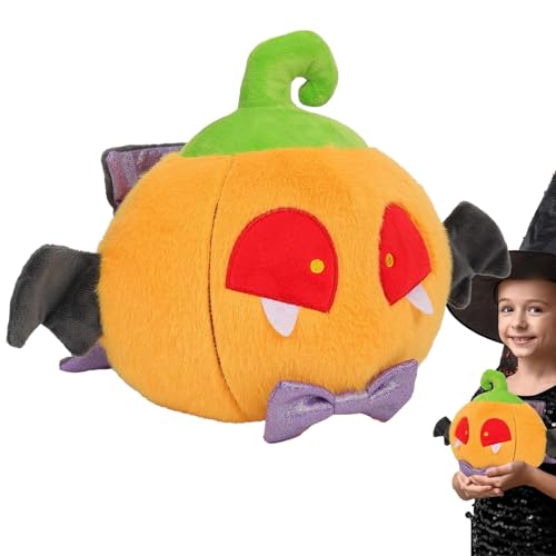 Fruusv Halloween Plush Toy, Soft Cartoon Stuffed, Unique Pumpkin Toy, Tombstone Ghost Bat, Collectible Halloween Toys, Soft Cartoon Stuffed Toys for Halloween Parties and Holiday Birthdays von Fruusv