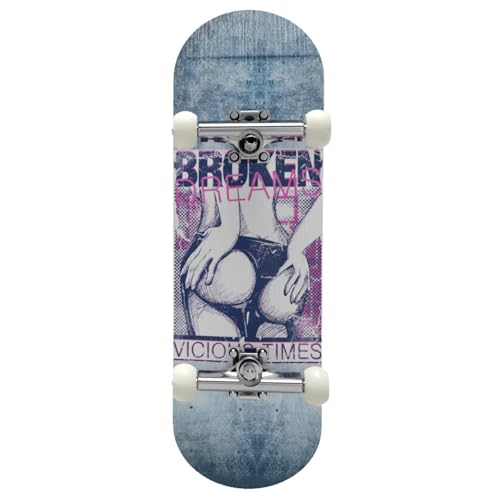 Fruusv Mini-Skateboard-Spielzeug | Fingerspielzeug für Fingerspitzenbewegung | Finger Scooter, Fingerboard Skateboard Interaktives Fingerspielzeug für Skateboarder Erstellen Sie einen Skateboard-Park von Fruusv