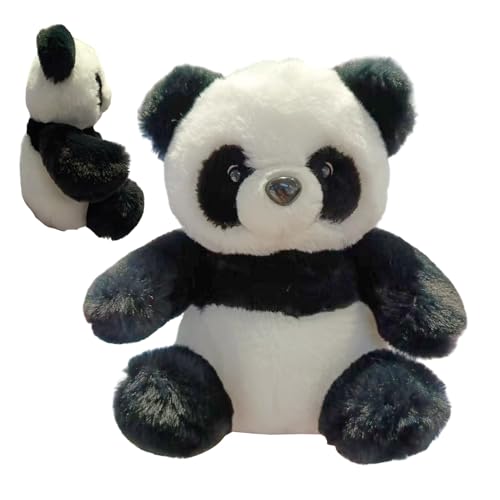 Panda Stuffed Doll, Realistic Plush Panda Model, Soft Collectible Toy Design with Table Ornament and Home Decoration for Bedroom, Shelf, Living Room, Study, Nursery, 7.09x7.09x9.84 inches Panda Stuffed Doll, Realistic Plush Panda Model, Soft Collectible Toy Design with Table Ornament and Home Decoration for Bedroom, Shelf, Living Room, Study, Nursery, 7.09x7.09x9.84 inches von Fruusv