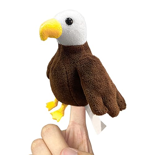 Fruusv Plush Finger Puppets | Cartoon Bird Finger Puppets for Storytelling and Role Play | Soft Bird Toys for Relaxing and Theater Performances | Fun Interactive Puppet Set for Kids and Adults von Fruusv