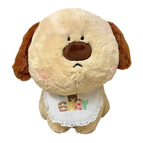 Fruusv Puppy Stuffed Animal | 13.7inch Cute Big Nose Plush Dog Doll | Soft Puppy Doll for Kids, Nursery Room Decoration, Adorable Stuffed Toy for Boys and Girls von Fruusv