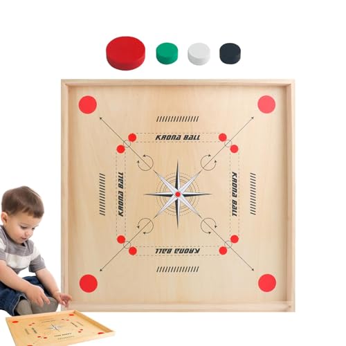 Fruusv Schachspiel-Set, Schachspiel-Brettspiele, Schachbrett-Set, Strategisches Schachbrett, Holzpuzzlebrett, Interaktives Party-Schachspiel-Set, Tischspiele Für Kinder Und Erwachsene von Fruusv