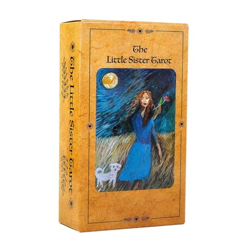 Fruusv Tarot Deck, English Tarot Game, Sister Tarot Cards, Standard Tarot Deck, Entertainment Tarot Set, Tarot Game, Little Sister Deck, Divination Tarot Set for Entertainment von Fruusv